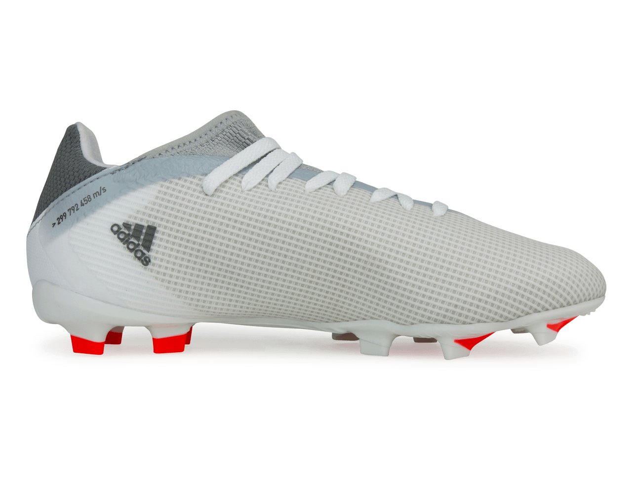 adidas Kids X Speedflow.3 FG White/Iron Side