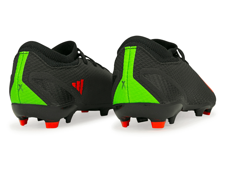 adidas Kids X SpeedPortal.3 FG Black/Solar Red Rear
