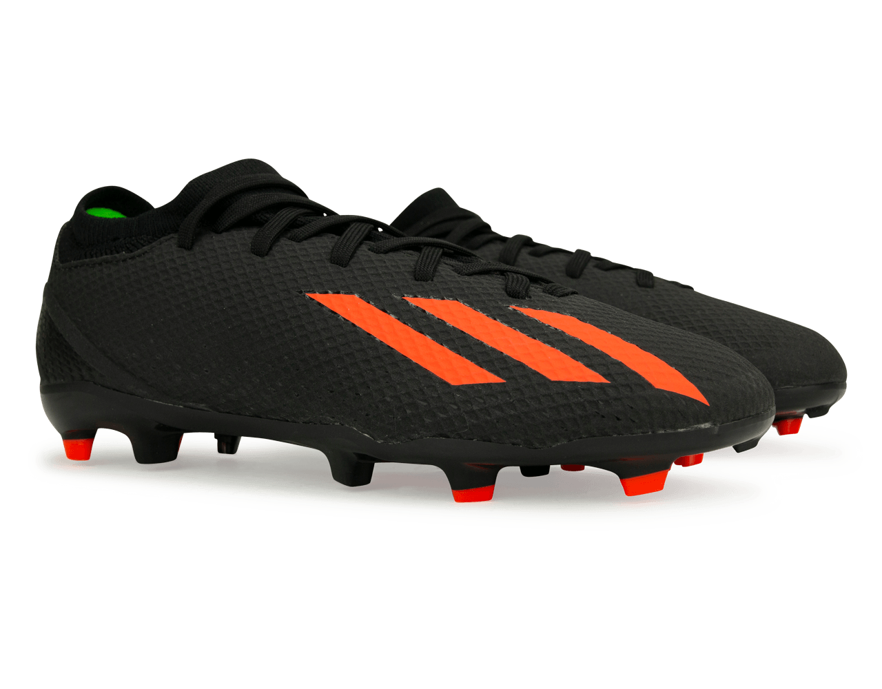 adidas Kids X SpeedPortal.3 FG Black/Solar Red Together