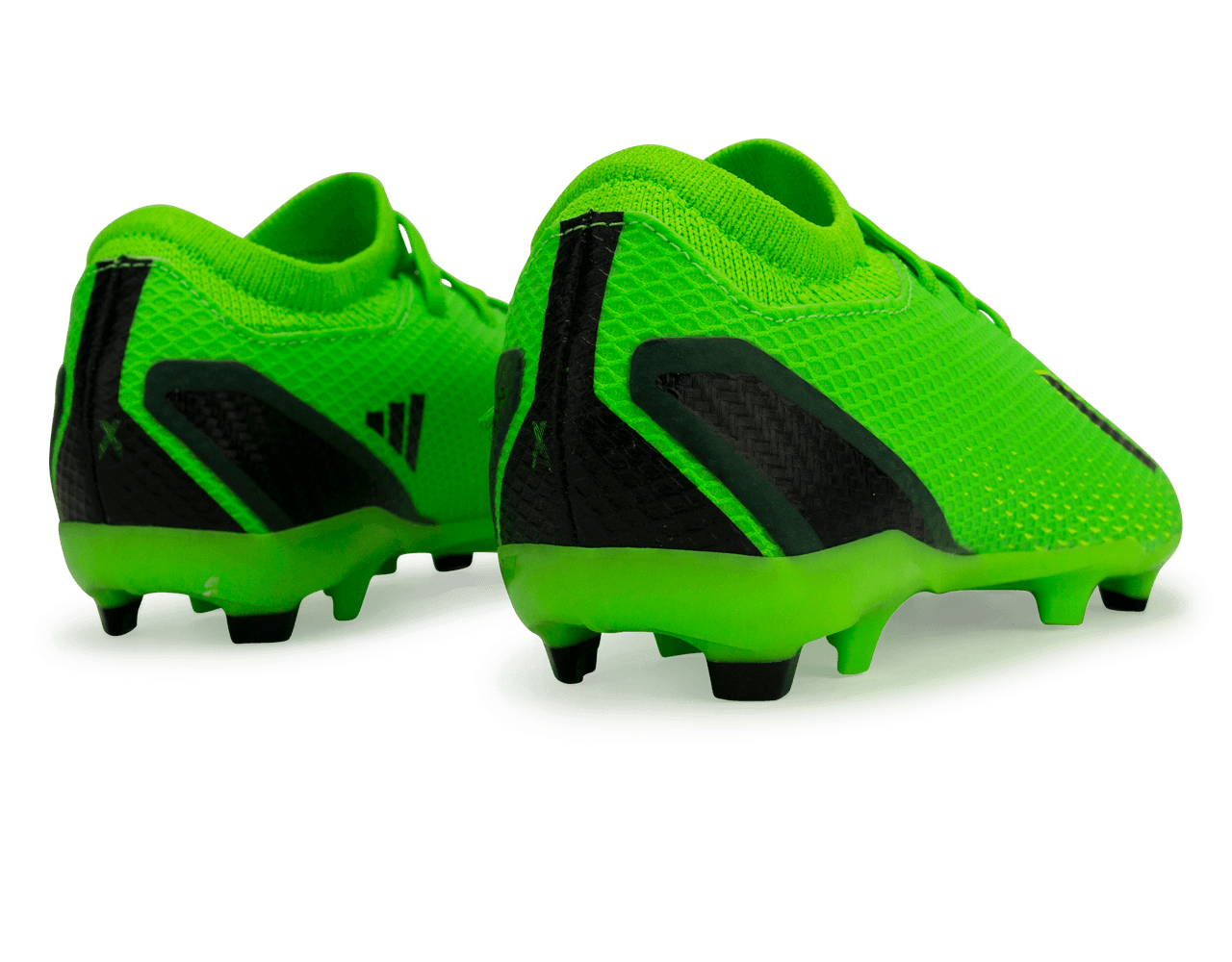 adidas Kids X SpeedPortal.3 FG Solar Green/Black Rear