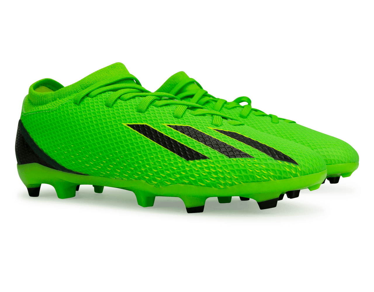 adidas Kids X SpeedPortal.3 FG Solar Green/Black Together