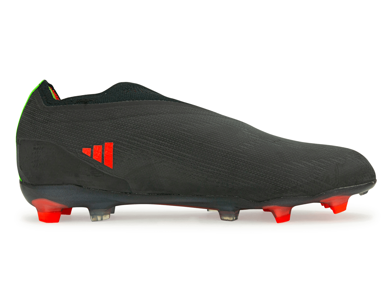 adidas Kids X SpeedPortal+ FG Black/Red/Green Side
