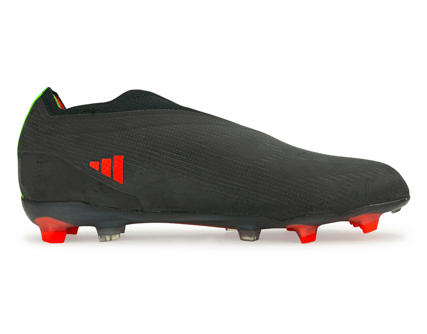 adidas Kids X SpeedPortal+ FG Black/Red/Green Side