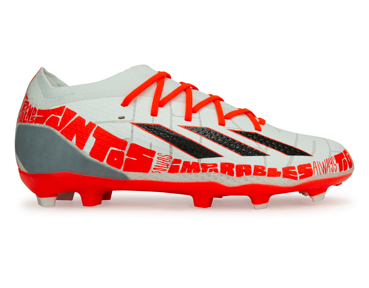 adidas Kids X SpeedPortal Messi.1 FG Black/Solar Red Front