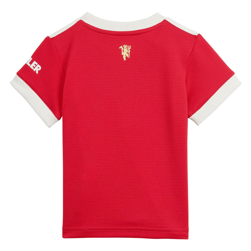 adidas Manchester United 2021/22 Home Baby Kit Real Red/White Jersey Back