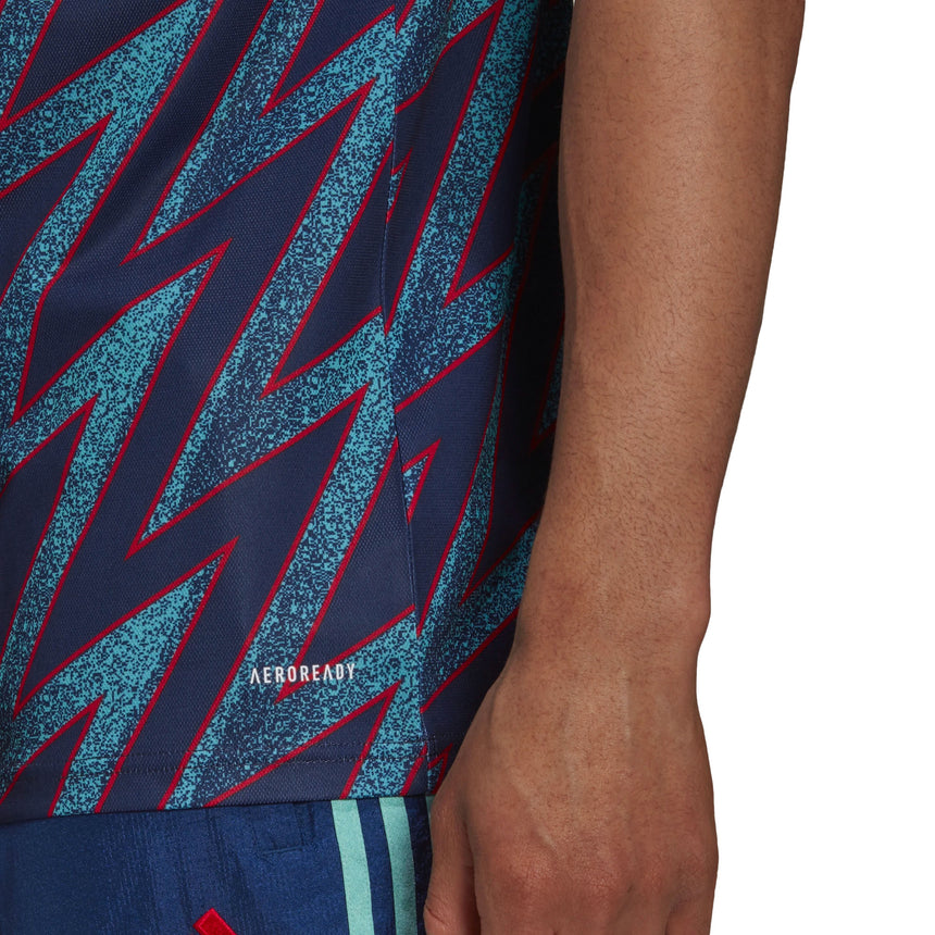 adidas Men's Arsenal 2021/22 Third Jersey Mystery Blue/White Aeroready