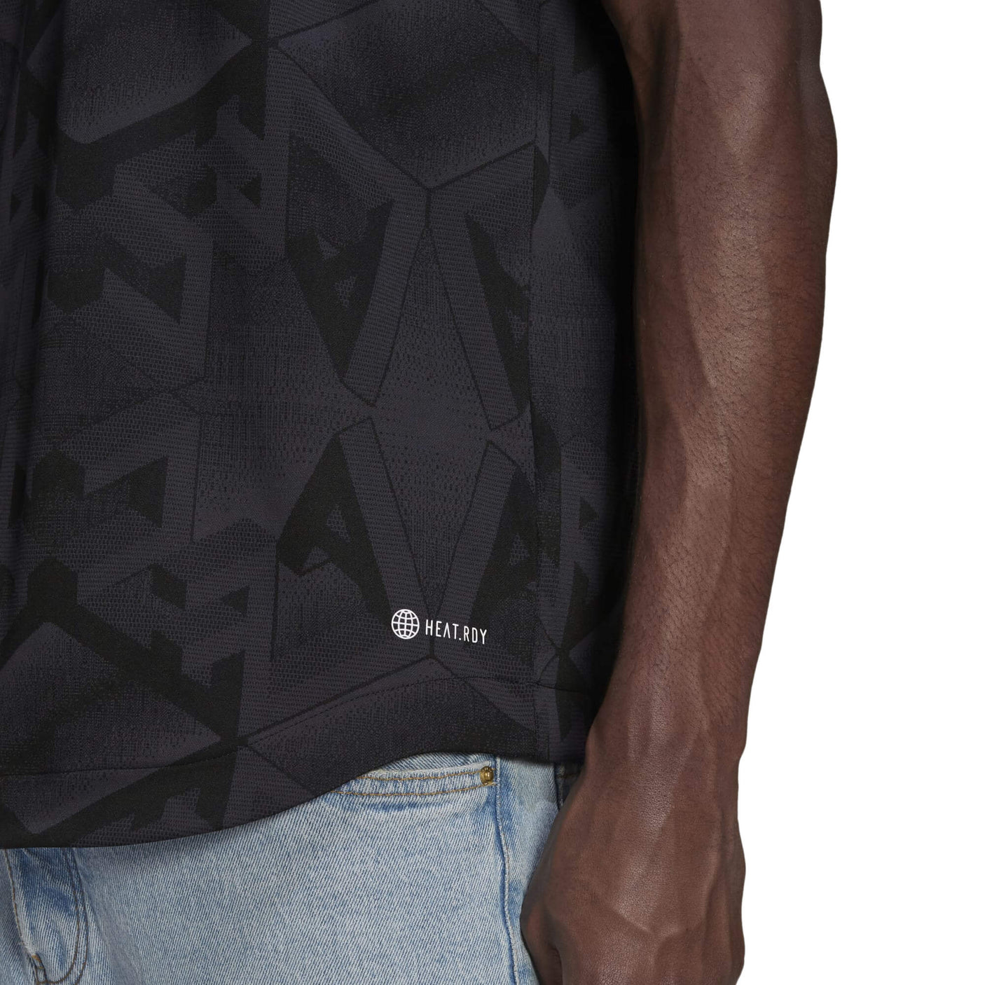 adidas Men's Arsenal 2022/23 Authentic Away Jersey Black Hem