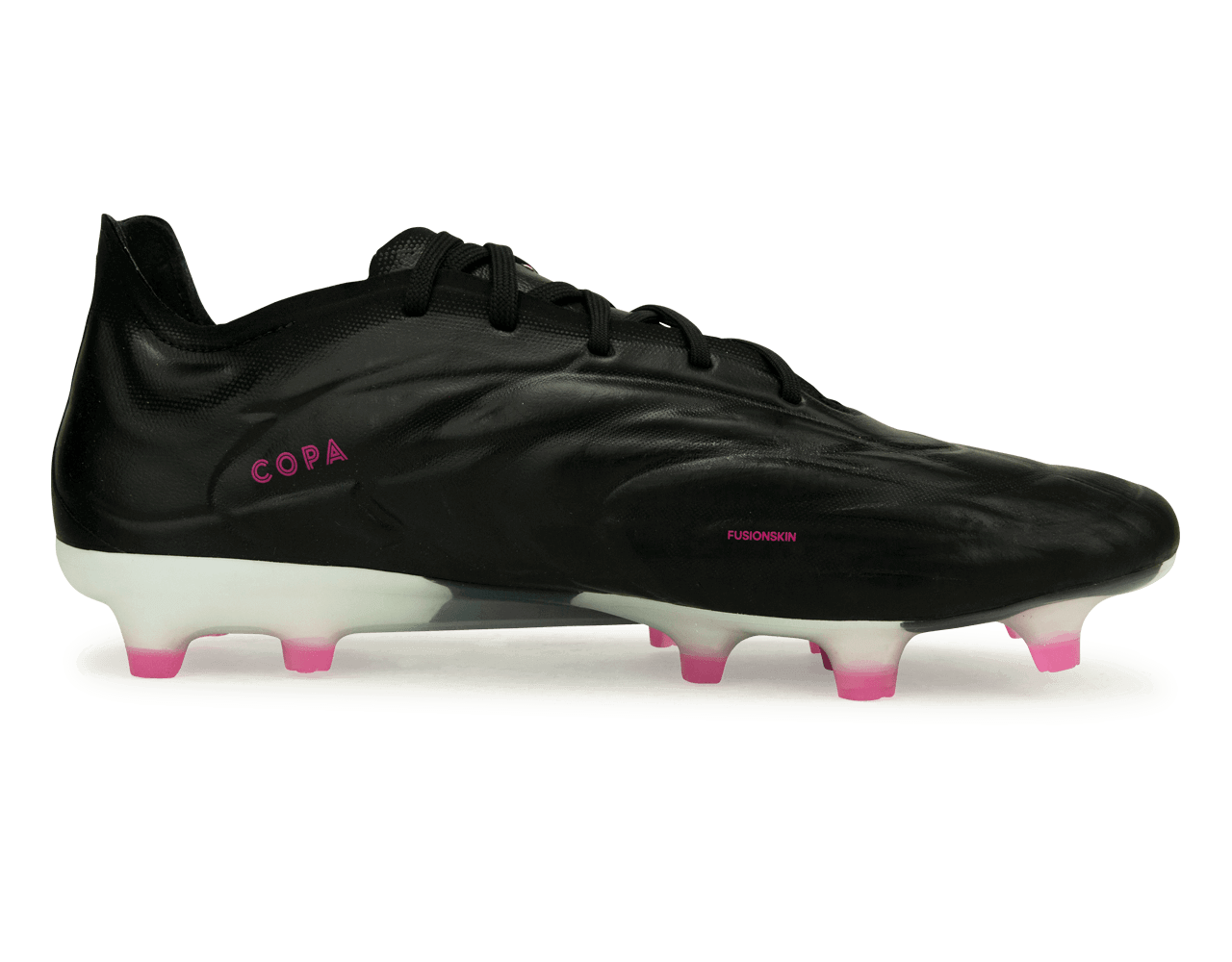 adidas Men's Copa Pure.1 FG Black/Pink Side