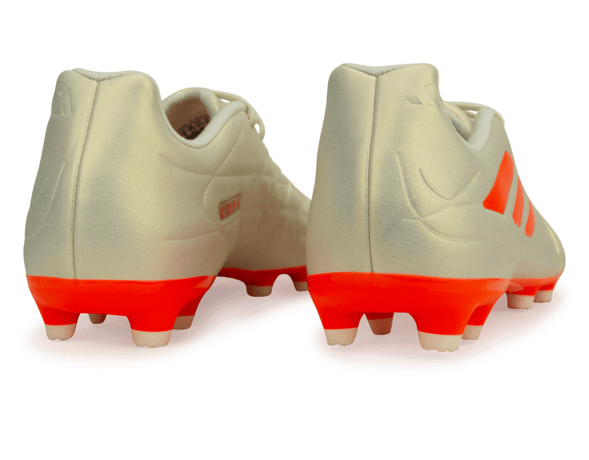 adidas Men's Copa Pure.3 FG Off White/Orange Rear