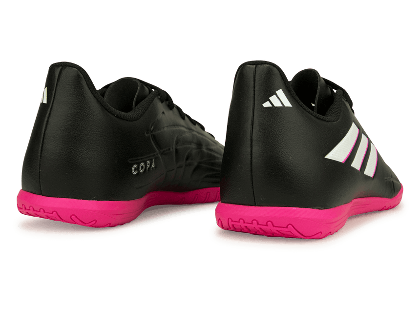 adidas Men's Copa Pure.4 IN Black/Pink Rear