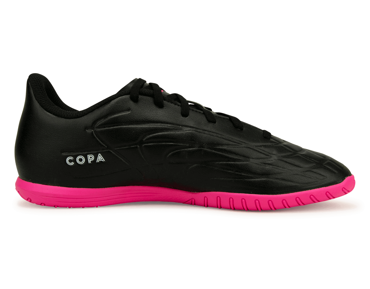 adidas Men's Copa Pure.4 IN Black/Pink Side