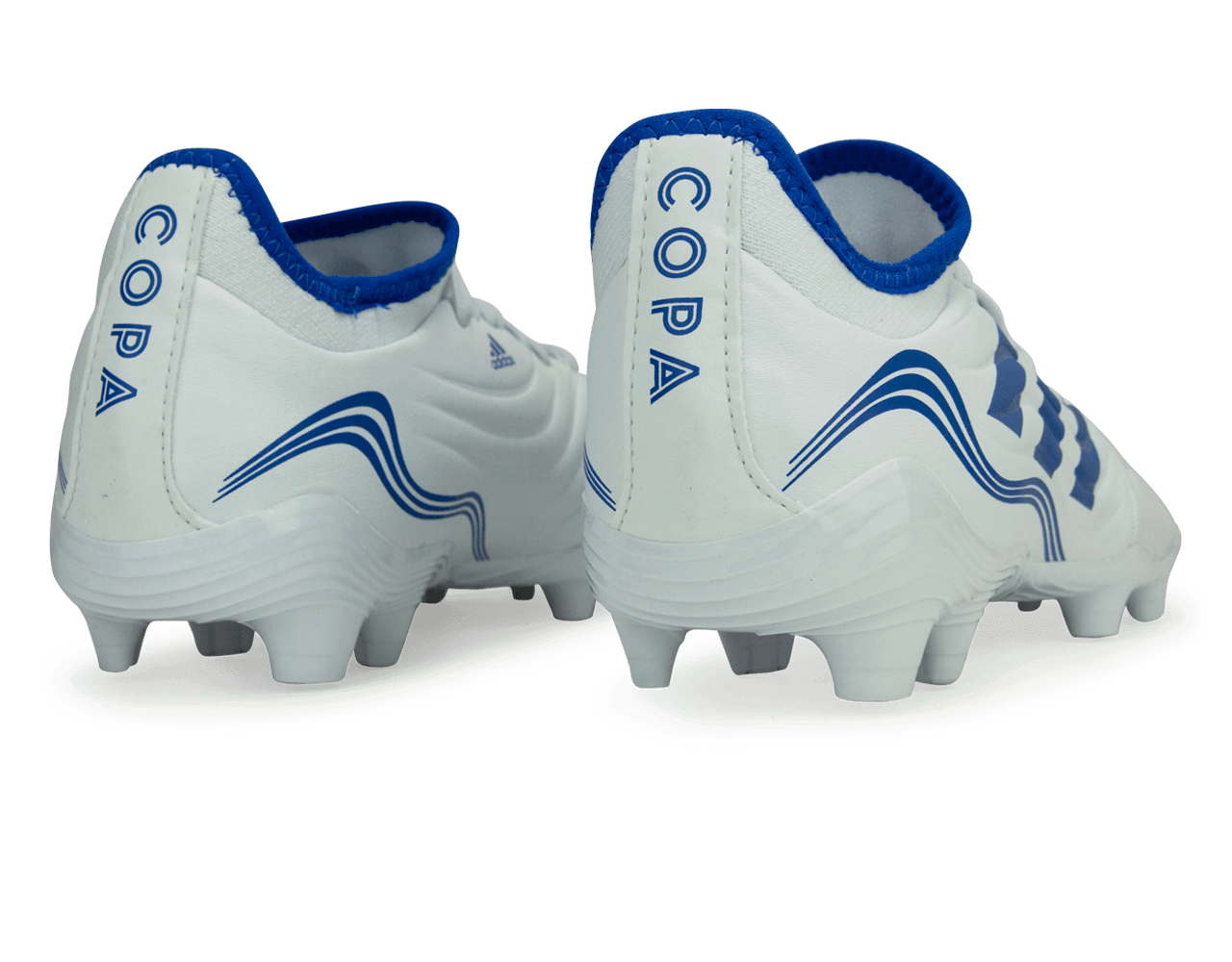 adidas Men's Copa Sense.3 FG White/Hi-Res Blue Rear