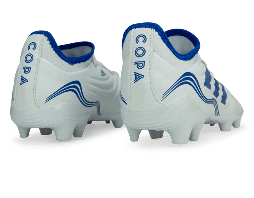 adidas Men's Copa Sense.3 FG White/Hi-Res Blue Rear