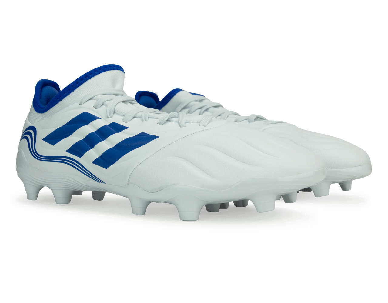 adidas Men's Copa Sense.3 FG White/Hi-Res Blue Together