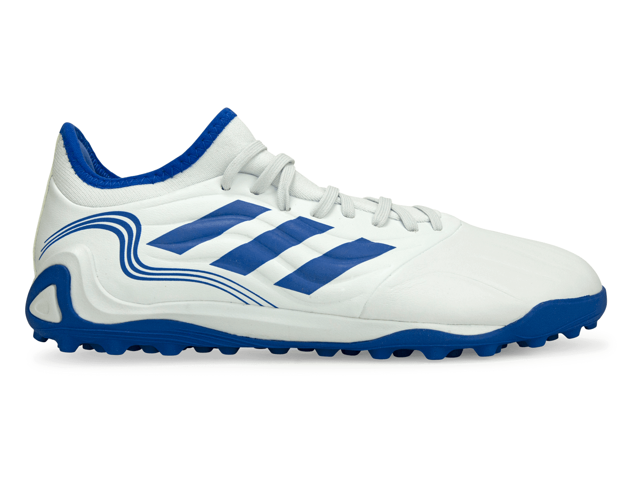 adidas Men's Copa Sense.3 TF White/Royal Blue Front