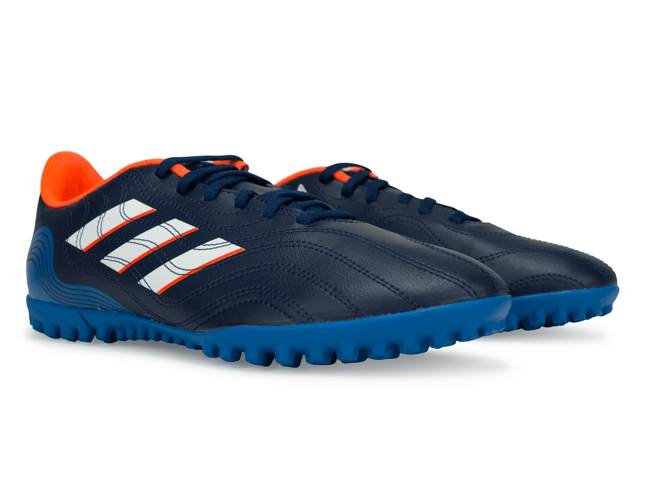adidas Men's Copa Sense.4 TF Navy/White/Orange Together