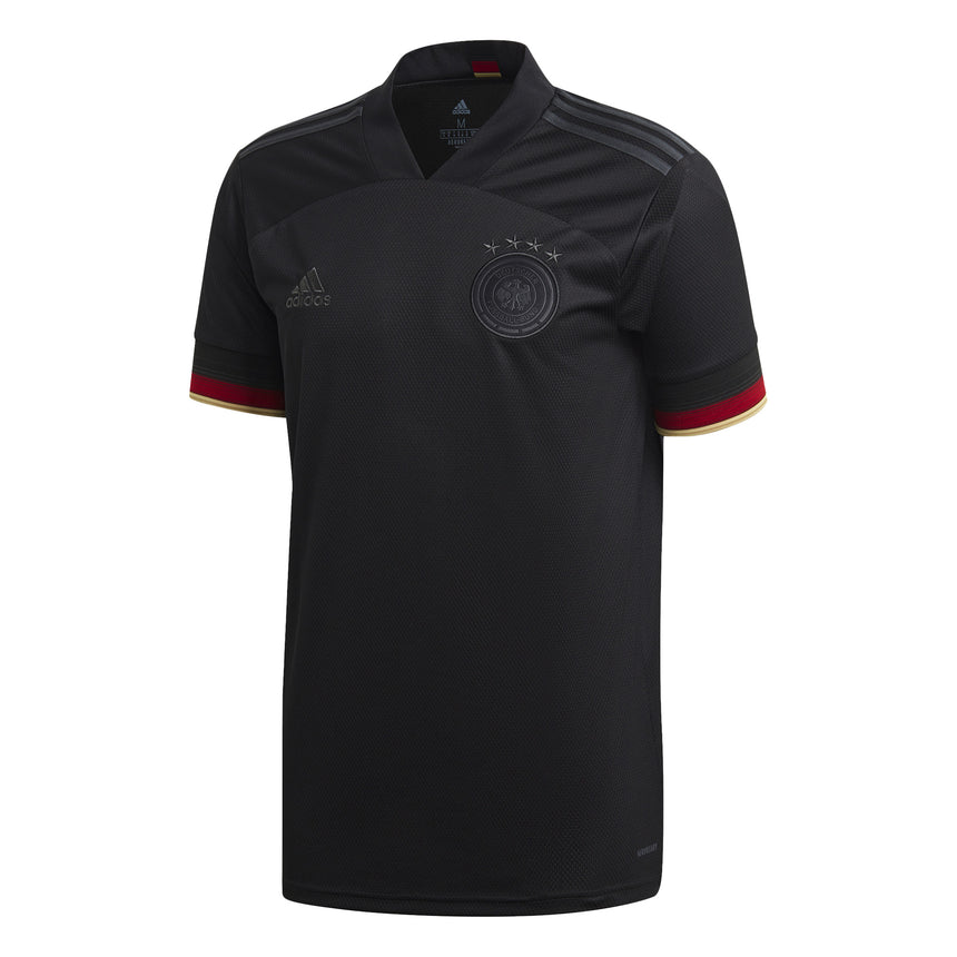 adidas Men's Germany 2021/22 Away Jersey Black/Carbon Front