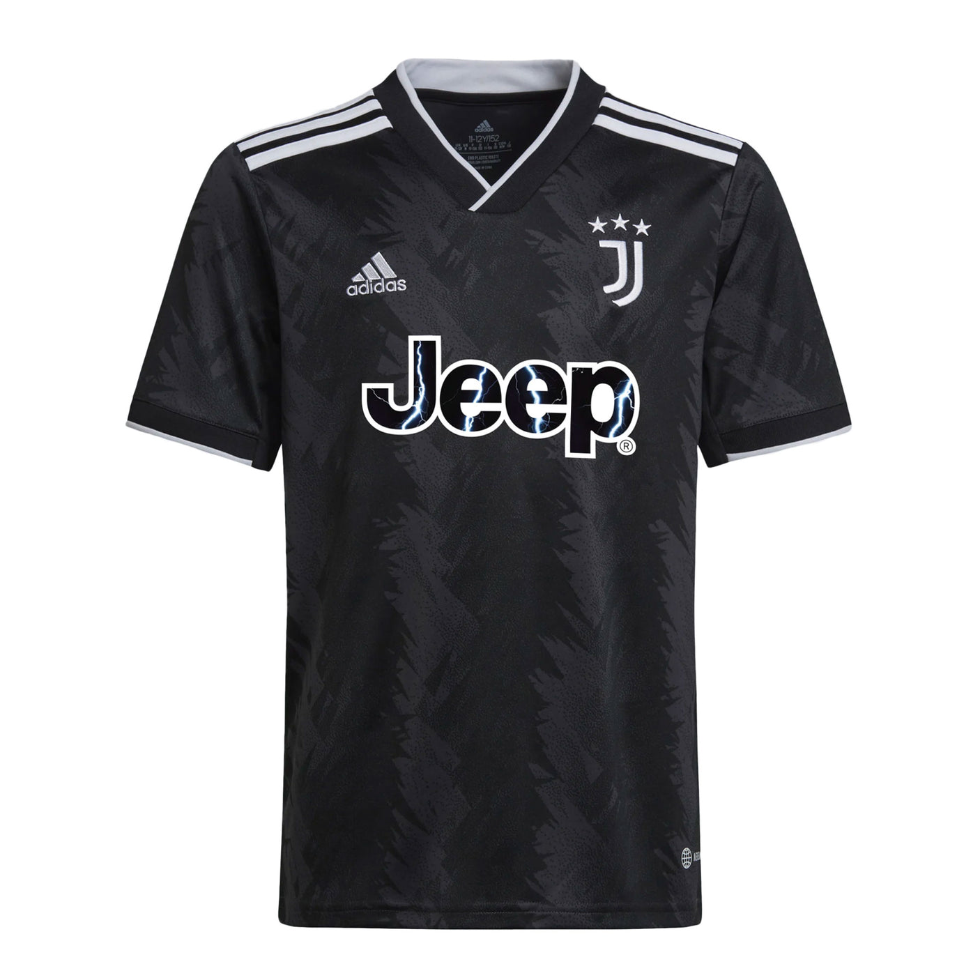 adidas Men's Juventus 2022/23 Away Jersey Black/White Front