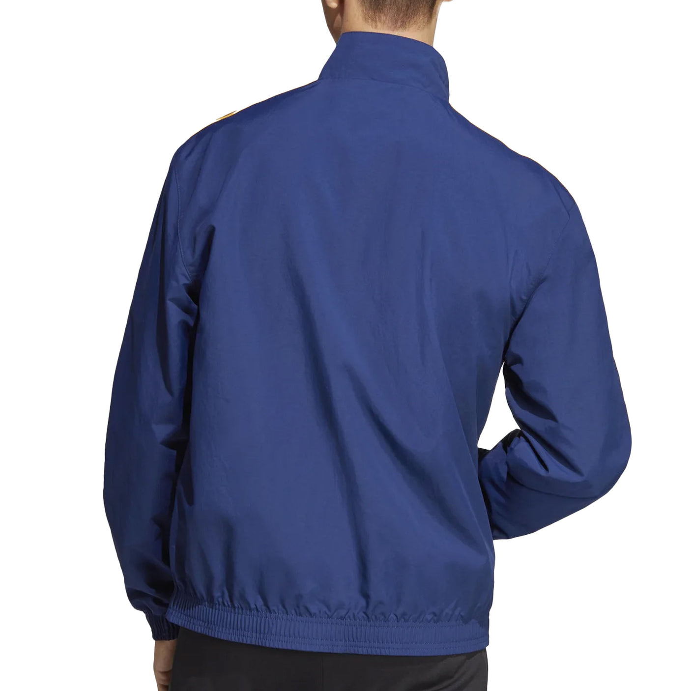 adidas Men's LA Galaxy 2023/24 Reversible Anthem Jacket Blue Back