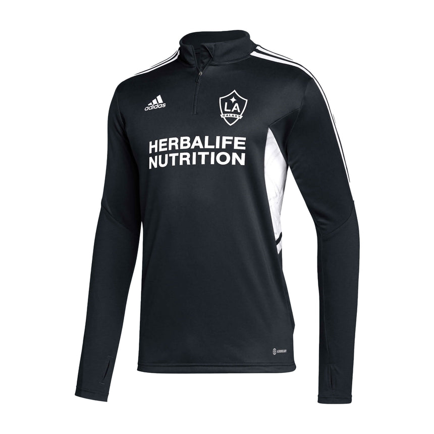adidas Men's LA Galaxy Condivo 22 Training Top Black/White Front