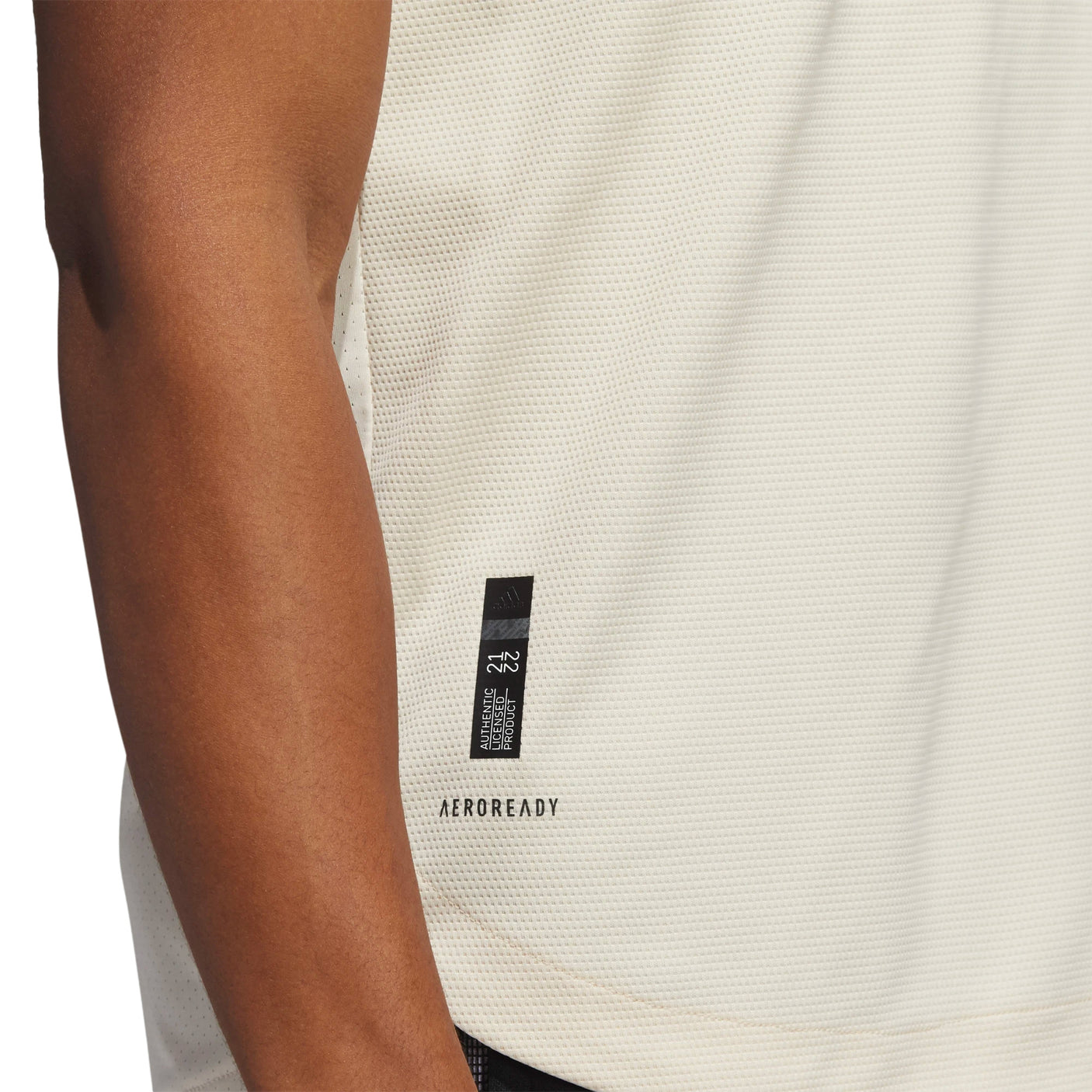 adidas Men's LAFC 2021/22 Authentic Away Jersey White/Black Front Aeroready