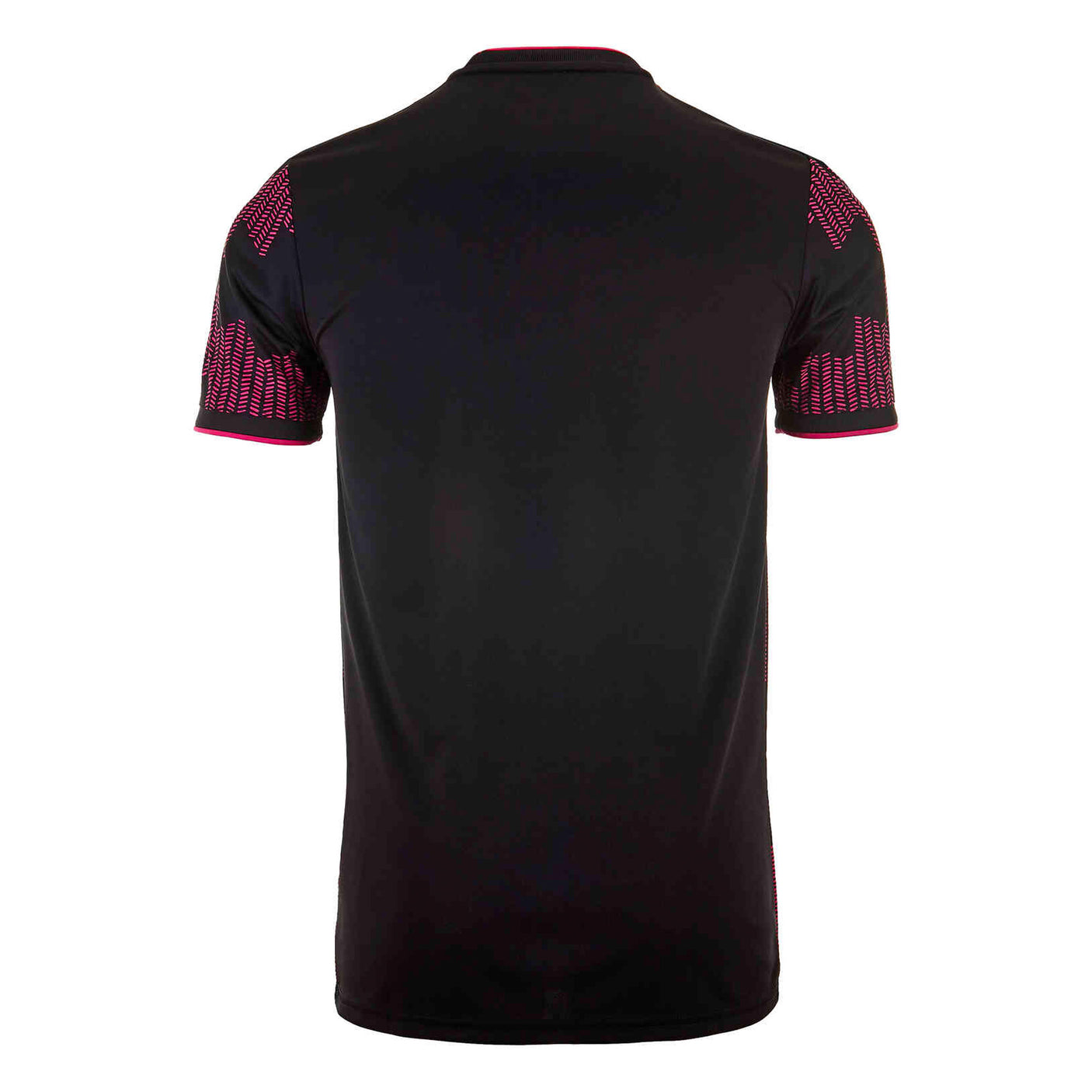 adidas Men's Mexico 2021/22 Home Jersey Black/Real Magenta Back