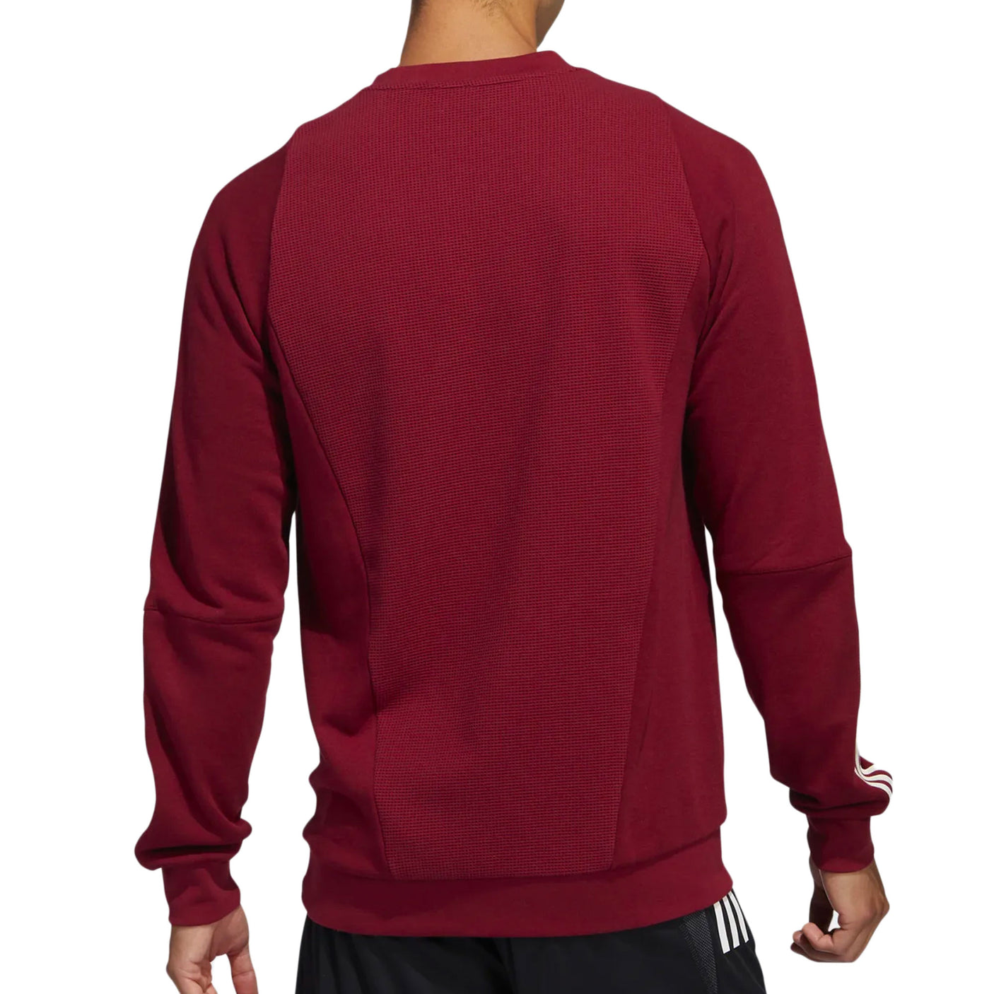 adidas Men's Mexico Tiro 23 Crew Sweatshirt Burgundy Back