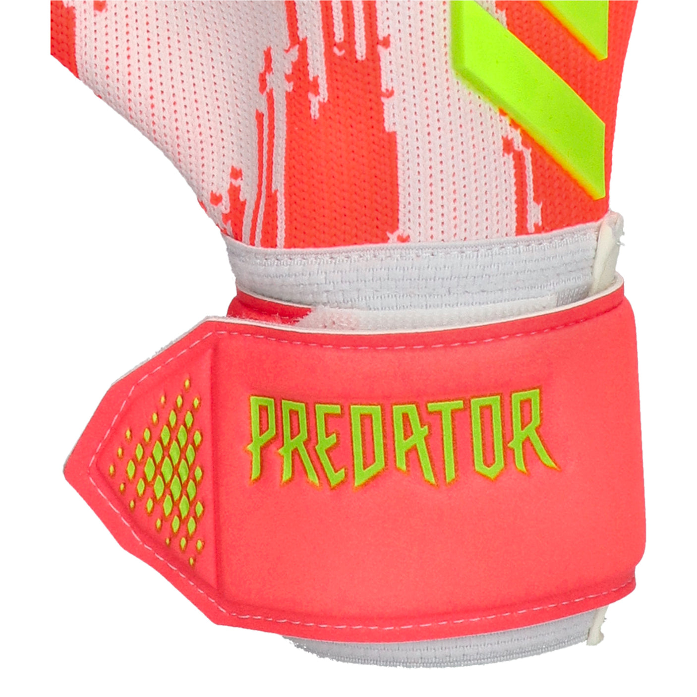 adidas Men's Predator 20 League Goalkeeper Gloves White/Orange Predator Logo