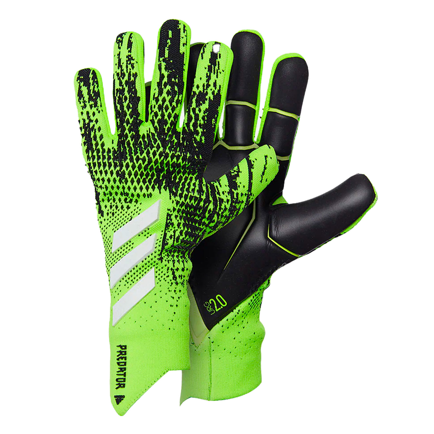 adidas Men's Predator 20 Pro Goalkeeper Gloves Green/Black Main