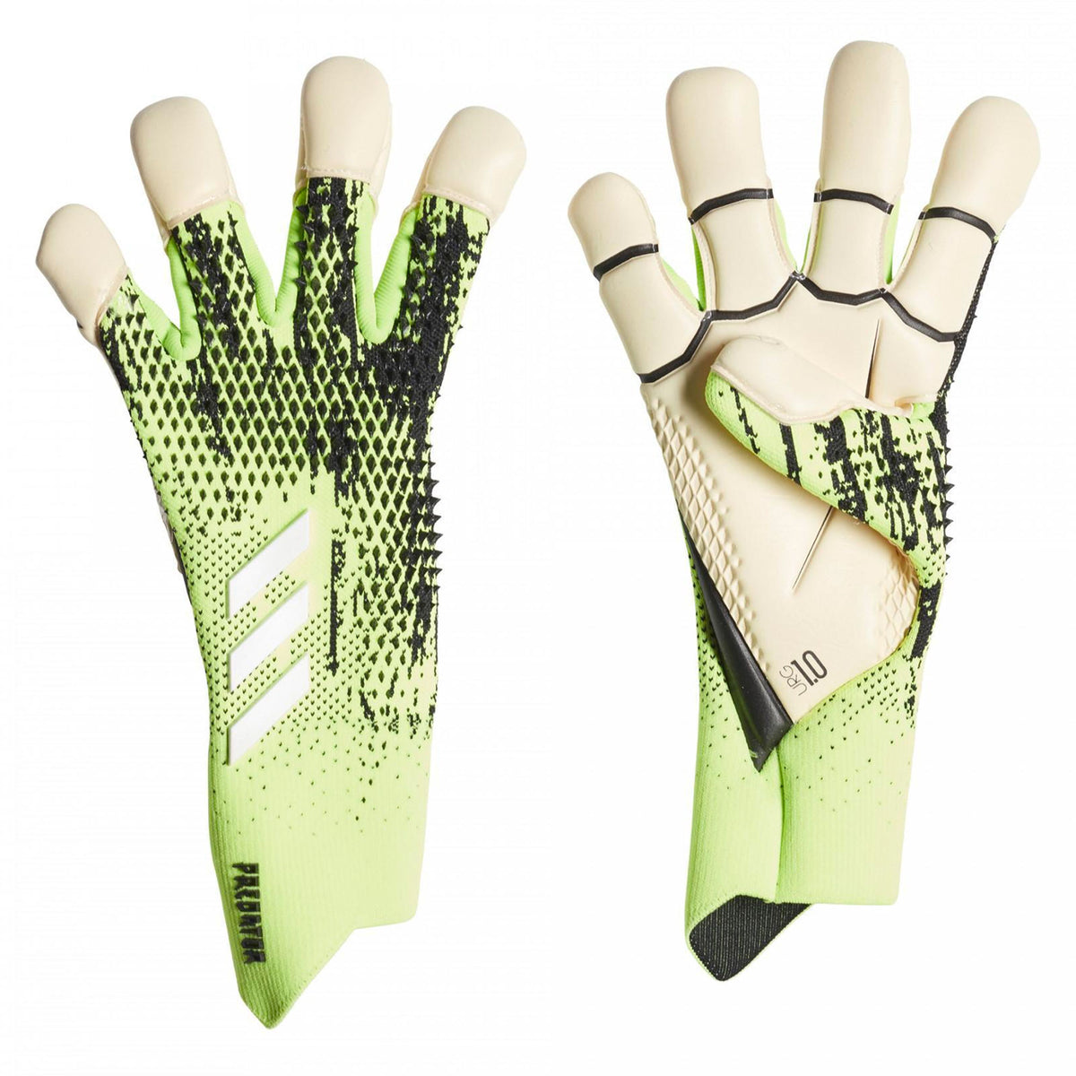 adidas Predator Pro Hybrid Cut Goalkeeper Gloves - Black & Team