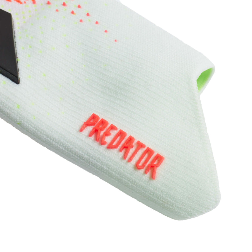 adidas Men's Predator 20 Pro Hybrid PC GoalKeeper Gloves White/Orange Logo
