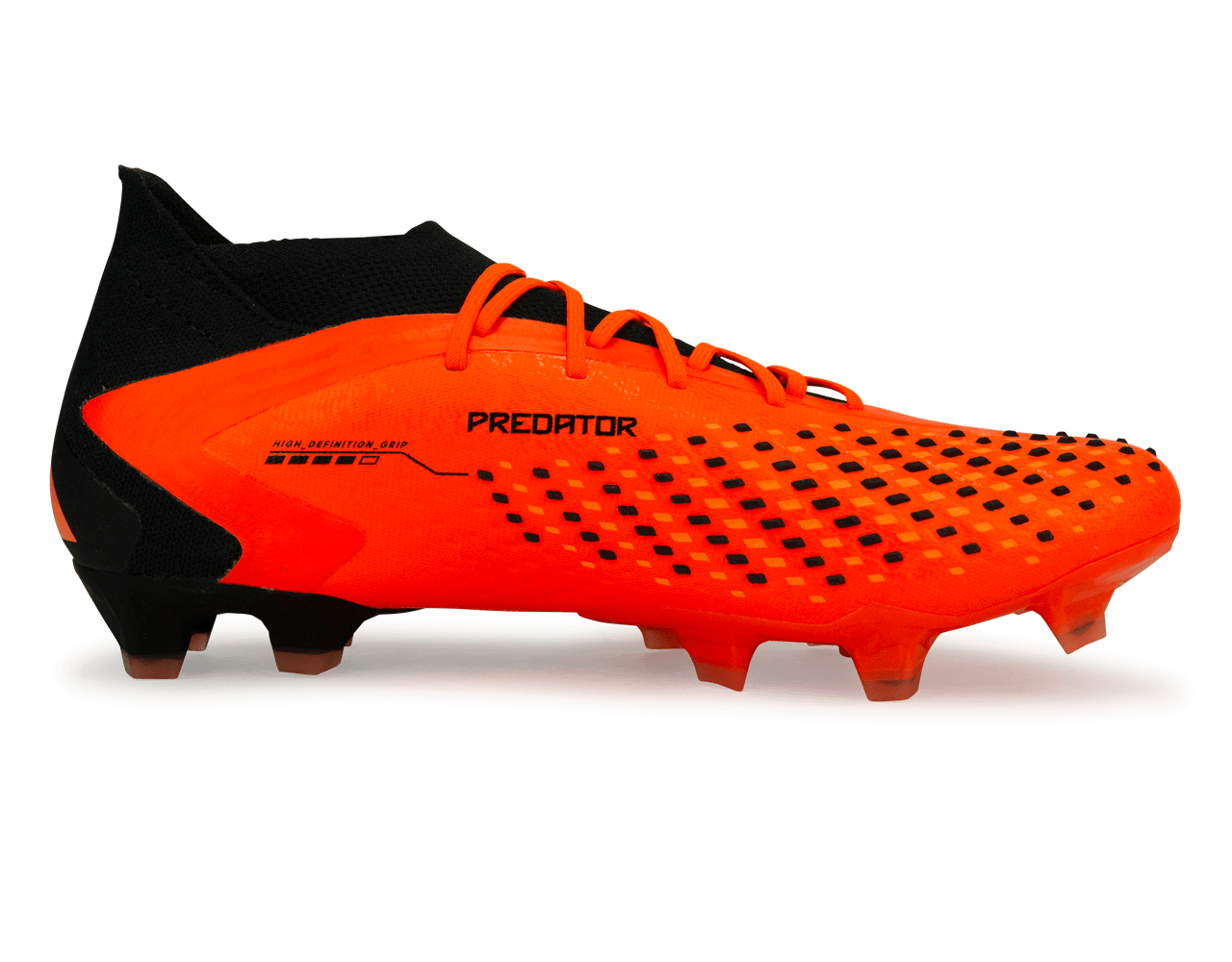 adidas Men's Predator Accuracy.1 FG Orange/Black Side