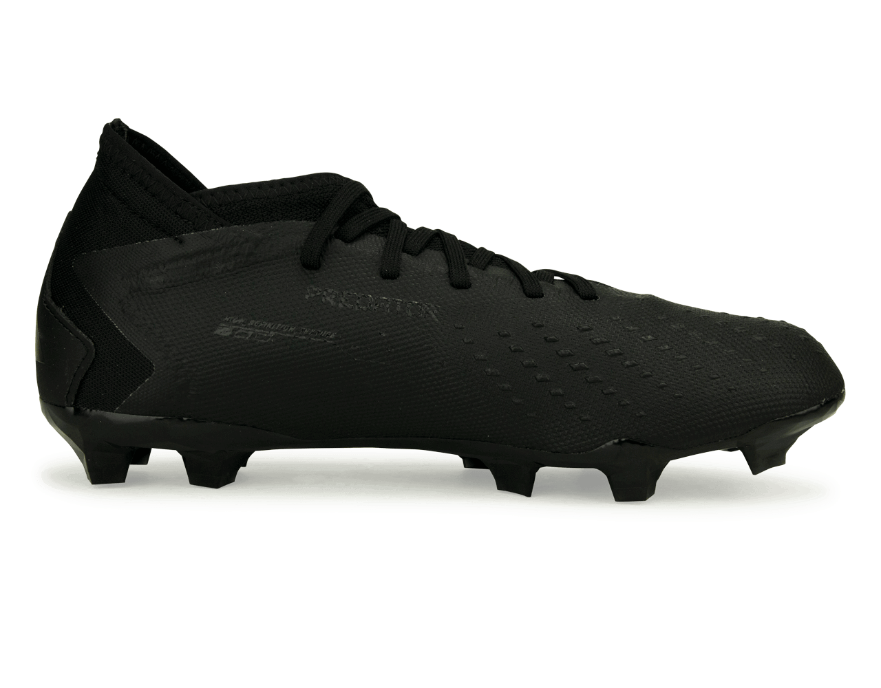 adidas Men's Predator Accuracy.3 FG Black/Black Side