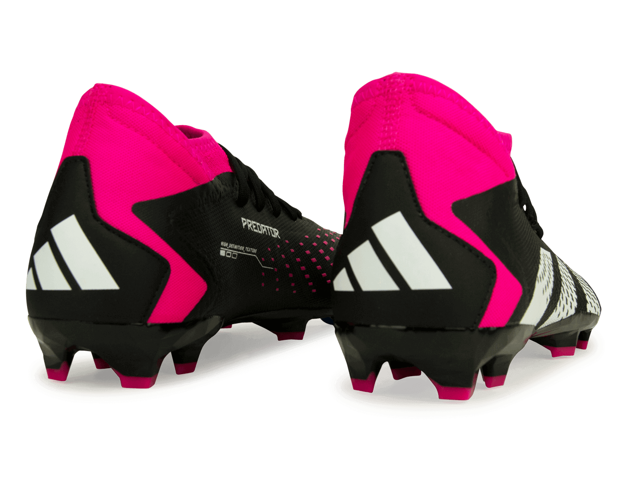 adidas Men's Predator Accuracy.3 FG Black/Pink Rear