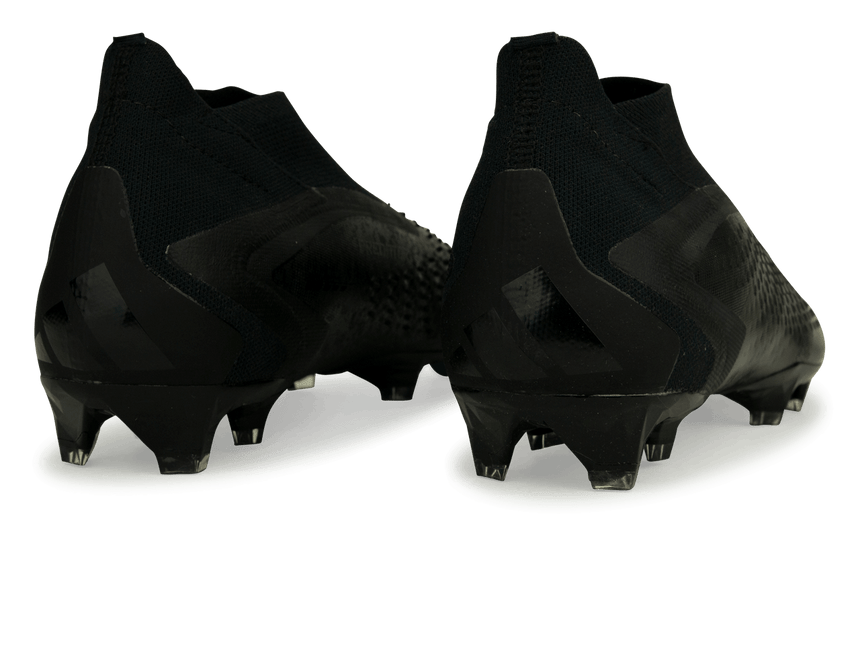 adidas Men's Predator Accuracy+ FG Black/Black Rear
