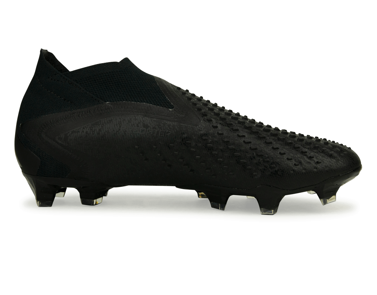 adidas Men's Predator Accuracy+ FG Black/Black Side