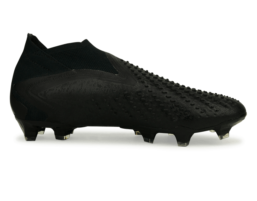 adidas Men's Predator Accuracy+ FG Black/Black Side