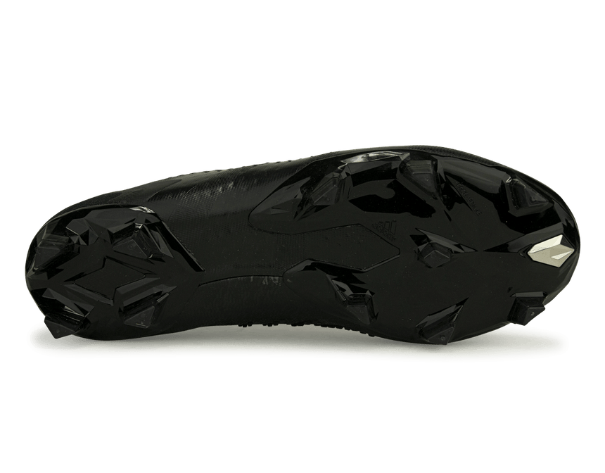 adidas Men's Predator Accuracy+ FG Black/Black Sole