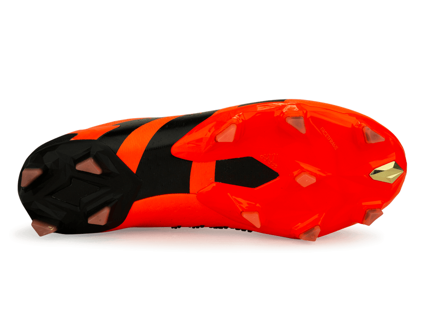 adidas Men's Predator Accuracy+ FG Orange/Black Sole