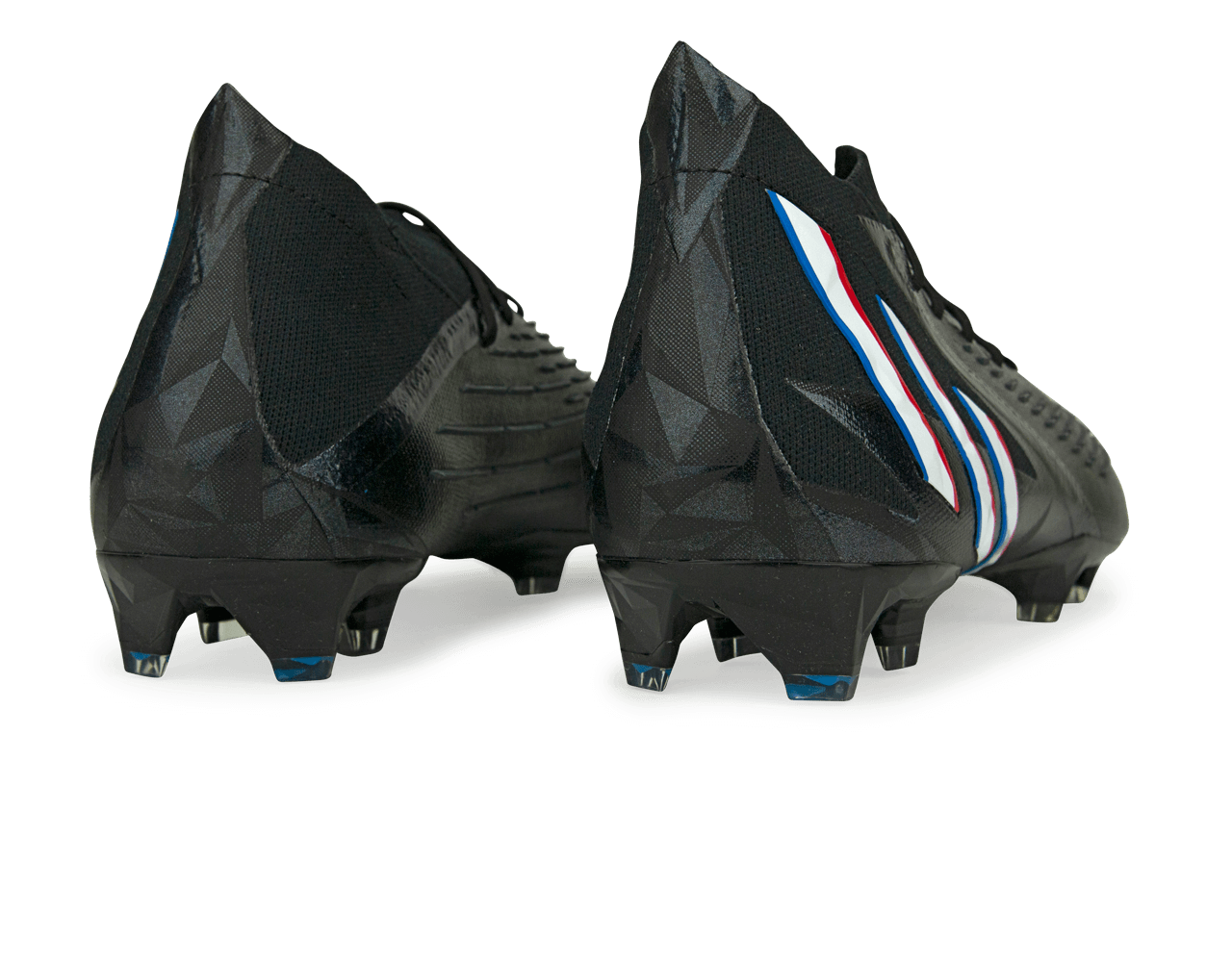 adidas Men's Predator Edge.1 FG Black/White/Blue Rear