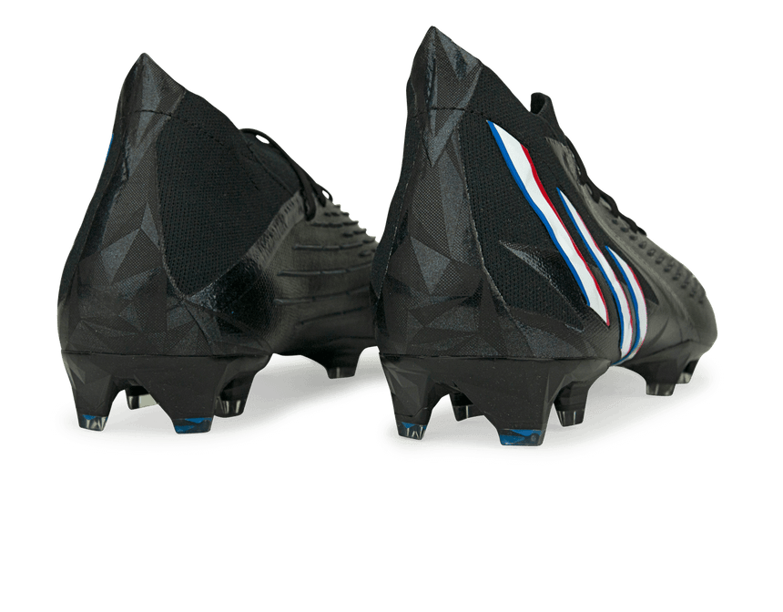 adidas Men's Predator Edge.1 FG Black/White/Blue Rear