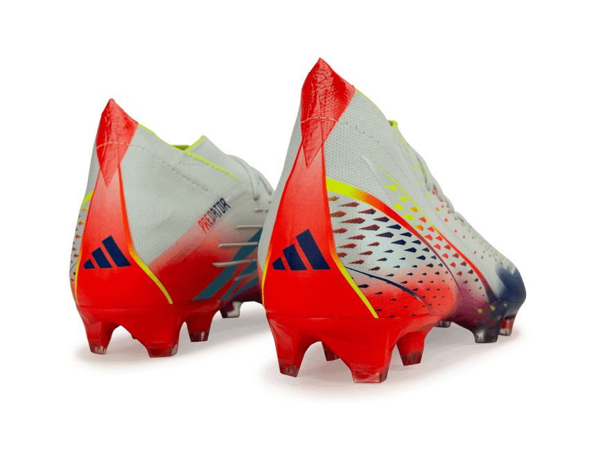 adidas Men's Predator Edge.1 FG White/Blue Rear