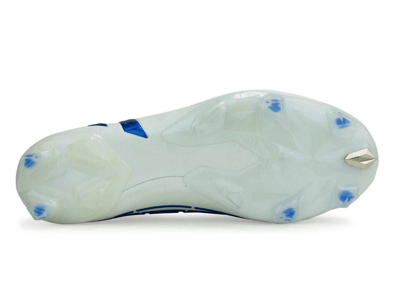 adidas Men's Predator Edge.1 FG White/Hi-Res Blue Sole