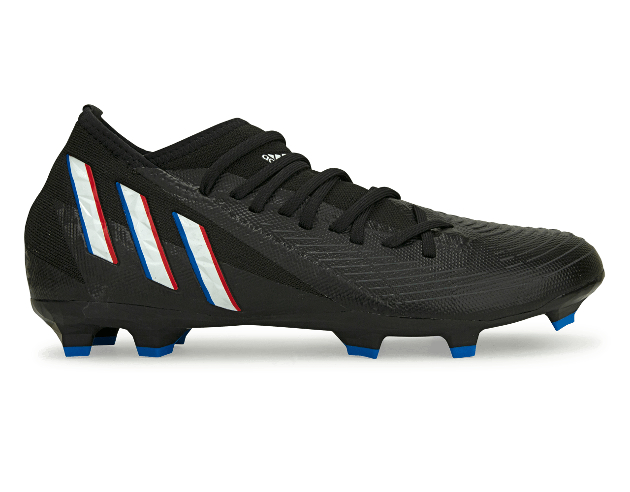 adidas Men's Predator Edge.3 FG Black/White/Red Front