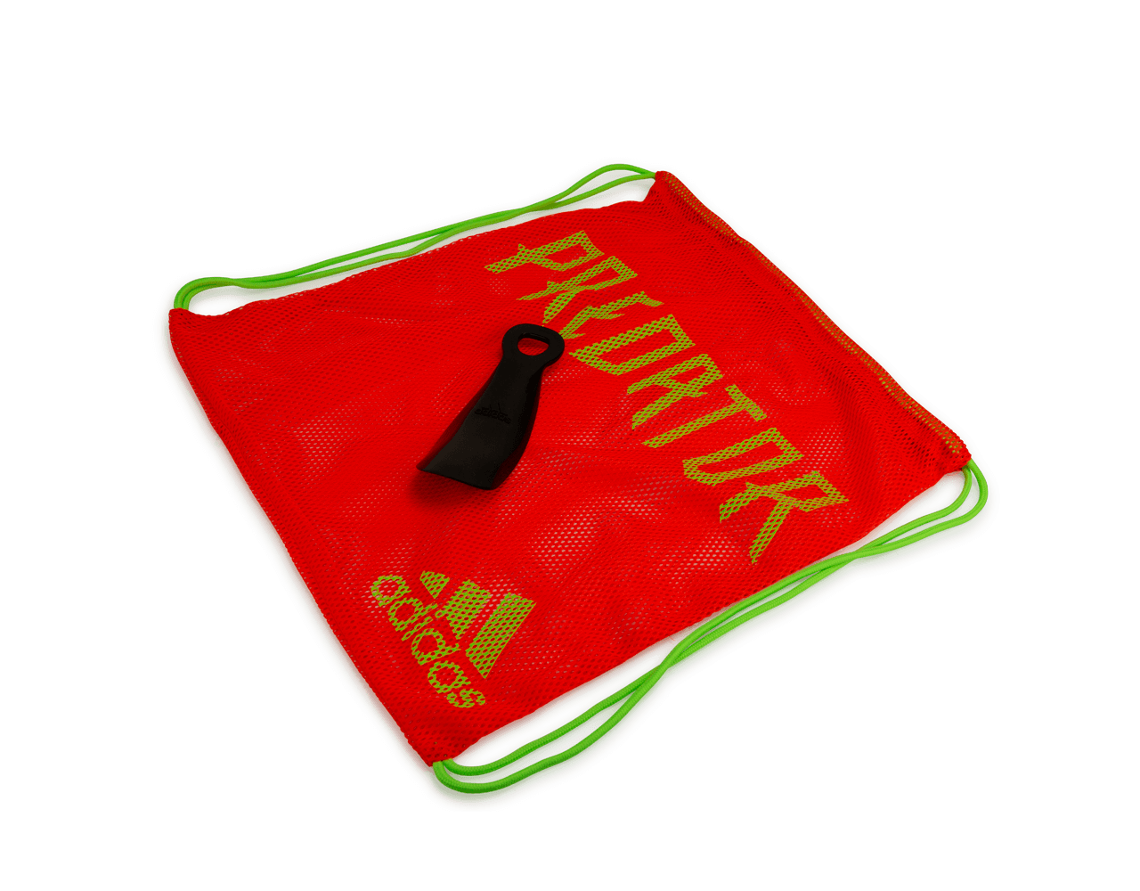 adidas Men's Predator Edge+ FG Solar Red/Black/Solar Green Shoebag