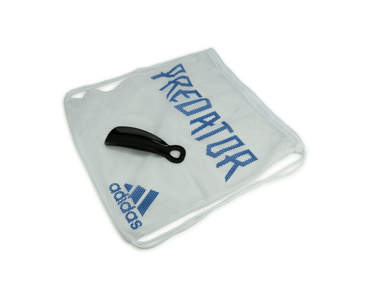 adidas Men's Predator Edge+ FG White/Hi Res Blue Bag