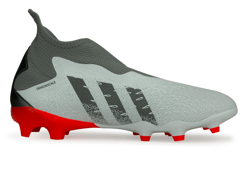 adidas Men's Predator Freak.3 LL FG Cloud White/Iron Metallic Side