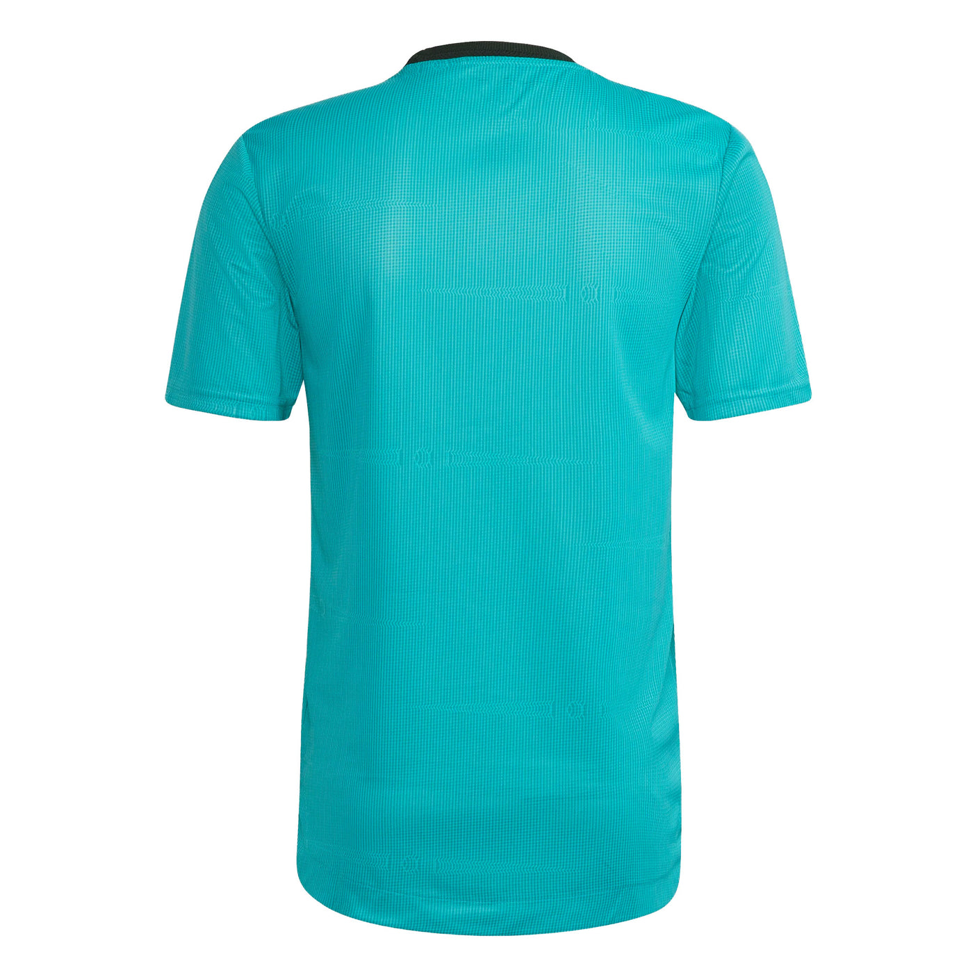 adidas Men's Real Madrid 2021/22 Authentic Third Jersey Aqua/White Back