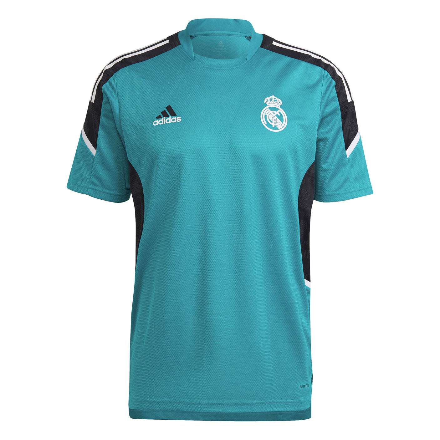 adidas Men's Real Madrid 2021/22 Training Jersey Blue/Black Front