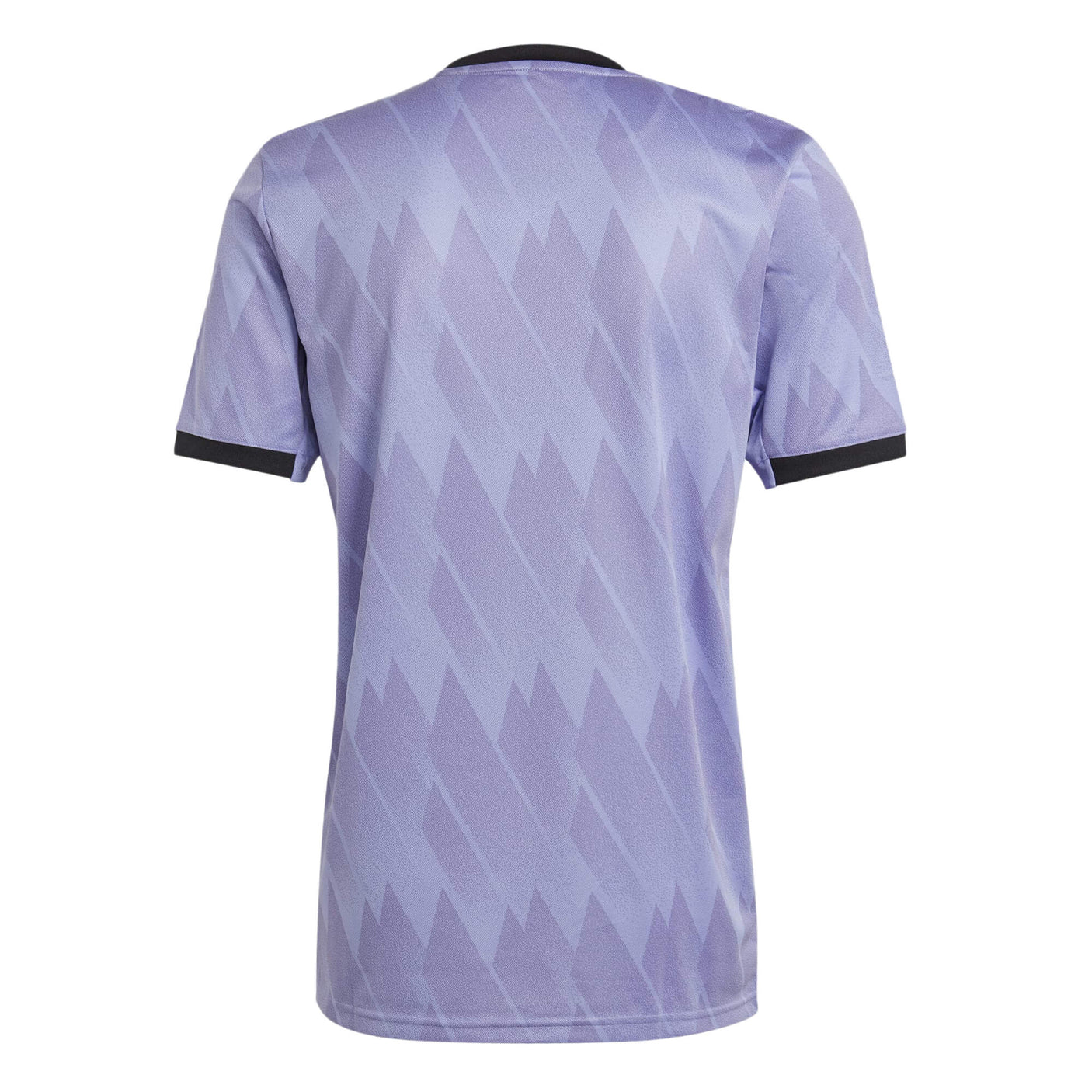 adidas Men's Real Madrid 2022/23 Away Jersey Light Purple/Black Back